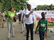 Rally during the Internation World Aids Day
