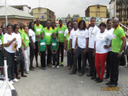 Executive Director (Mrs Susie Metu), Nollywood Stars and some participants